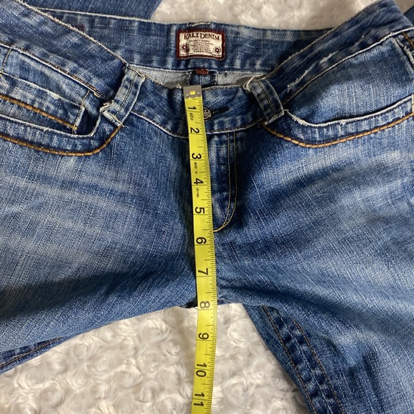Kali Denim size 9 bootcut jeans beautiful indigo denim wash - Picture 12 of 12